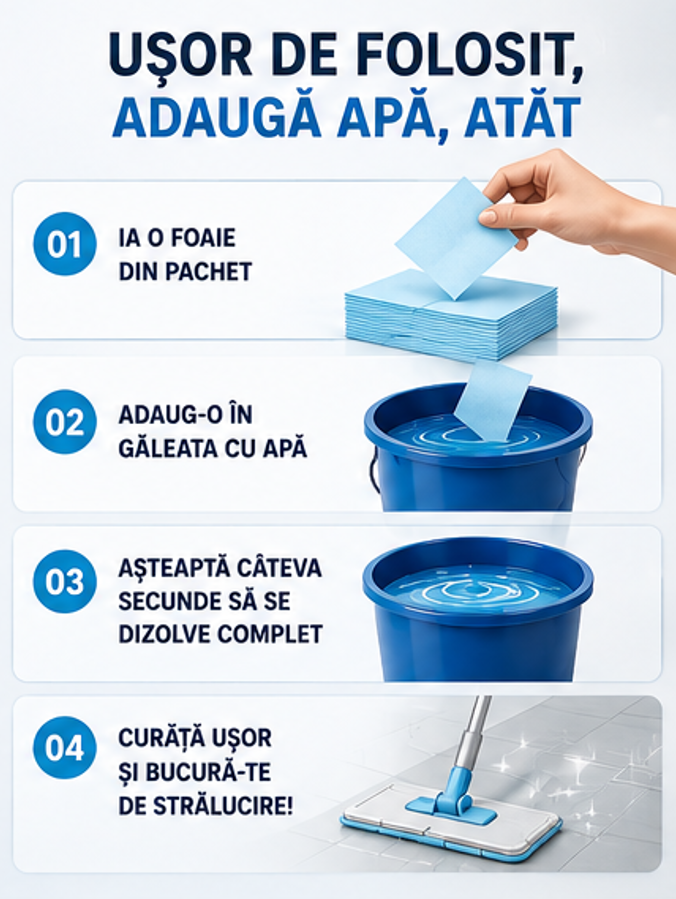 Detergent pardoseli foi