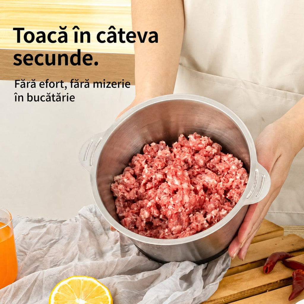 Tocător Electric - Carne, Legume, Fructe